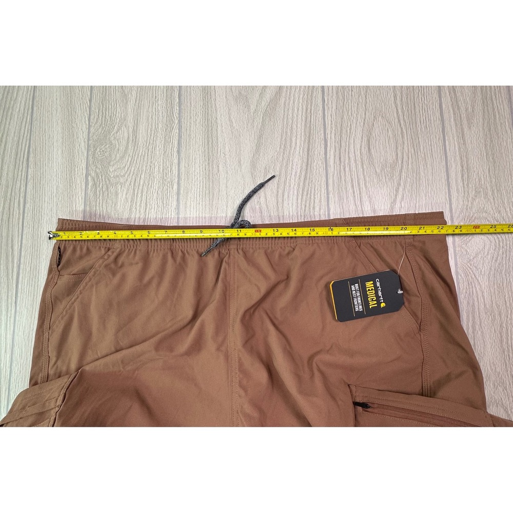 Carhartt Medical Womens 3XL Regular Cargo Jogger Pants Nutmeg Brown - Picture 7 of 9